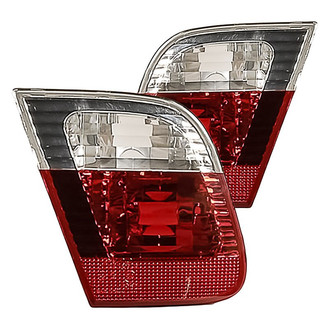 Replacement - Driver and Passenger Side Inner Tail Light Lens and Housing Set (Standard Line)