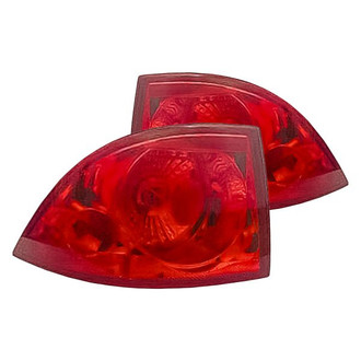 Replacement - Driver and Passenger Side Outer Tail Light Set (CAPA Certified)