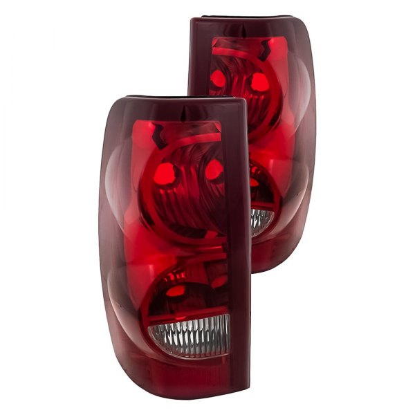 Replacement - Tail Light Lens and Housing Set, Chevy Silverado 1500