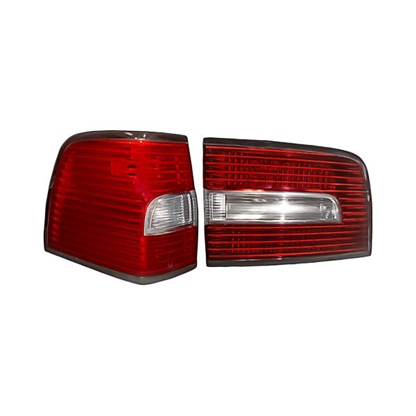 Replacement - Driver Side Inner and Outer Tail Light Lens and Housing Set, Lincoln Navigator