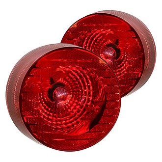 Replacement - Driver and Passenger Side Outer Tail Light Set (CAPA Certified)
