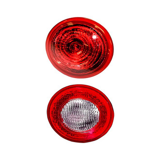 Replacement - Driver Side Driver and Passenger Side Lower and Upper Tail Light Set (CAPA Certified)
