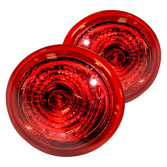 Replacement - Driver and Passenger Side Upper Tail Light Set (Standard Line)