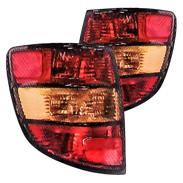 Replacement - Tail Light Lens and Housing Set, Pontiac Vibe
