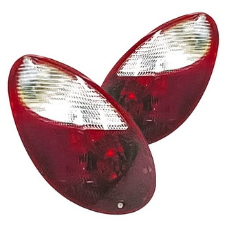 Replacement - Driver and Passenger Side Tail Light Set (CAPA Certified)