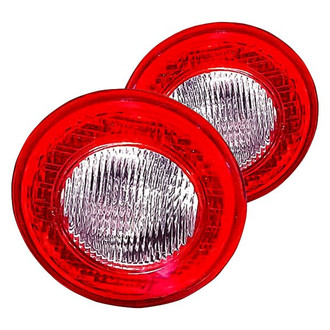 Replacement - Driver and Passenger Side Lower Tail Light Set (CAPA Certified)