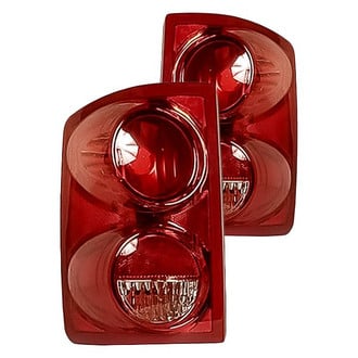 Replacement - Driver and Passenger Side Tail Light Lens and Housing Set (CAPA Certified)