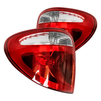 Replacement - Driver and Passenger Side Tail Light Set (CAPA Certified)