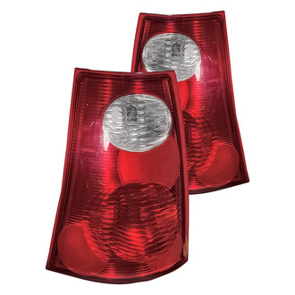 Replacement - Driver and Passenger Side Tail Light Lens and Housing Set (Standard Line)