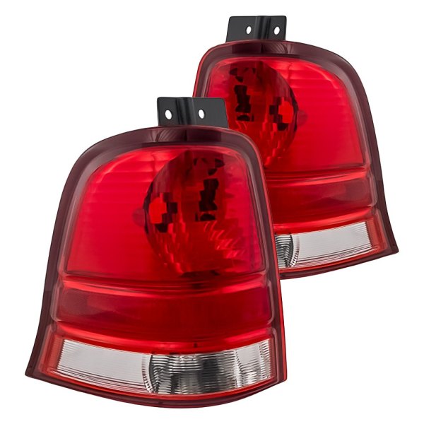 Replacement - Tail Light Lens and Housing Set, Ford Freestar