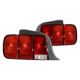 Replacement - Driver and Passenger Side Tail Light Lens and Housing Set (CAPA Certified)