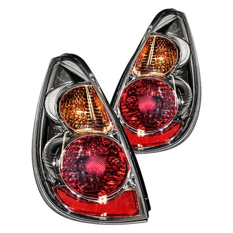 Replacement - Driver and Passenger Side Tail Light Lens and Housing Set (Standard Line)