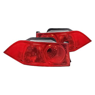 Replacement - Driver and Passenger Side Outer Tail Light Lens and Housing Set (Standard Line)
