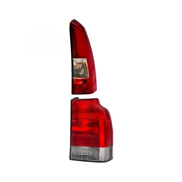 Replacement - Passenger Side Lower and Upper Tail Light Lens and Housing Set