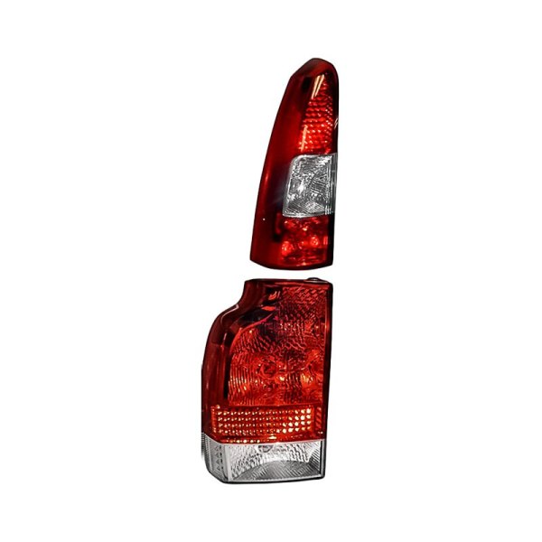 Replacement - Driver Side Lower and Upper Tail Light Set