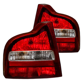 Replacement - Driver and Passenger Side Tail Light Lens and Housing Set (Standard Line)