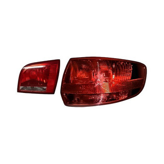 Replacement - Passenger Side Driver and Passenger Side Inner and Outer Tail Light Lens and Housing Set (Standard Line)