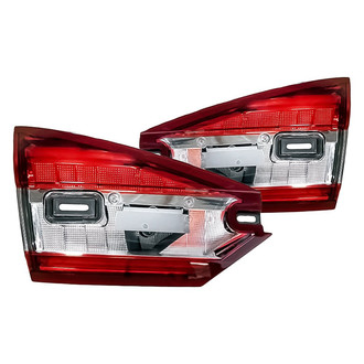 Replacement - Driver and Passenger Side Inner Tail Light Set (CAPA Certified)