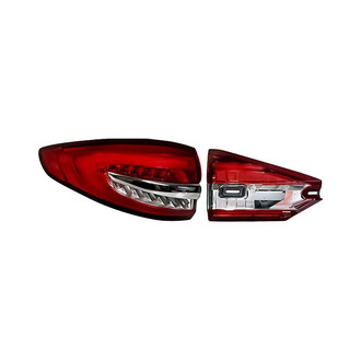 Replacement - Driver Side Driver and Passenger Side Inner and Outer Tail Light Set (CAPA Certified)