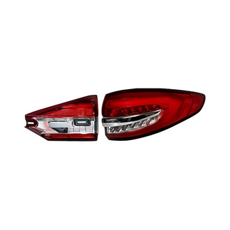 Replacement - Passenger Side Driver and Passenger Side Inner and Outer Tail Light Set (CAPA Certified)