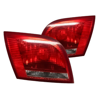 Replacement - Driver and Passenger Side Inner Tail Light Lens and Housing Set (Standard Line)