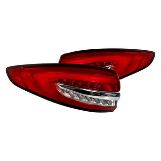 Replacement - Driver and Passenger Side Outer Tail Light Set (CAPA Certified)