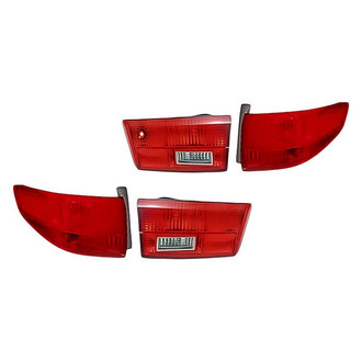 Replacement - Driver and Passenger Side Inner and Outer Tail Light Set (Standard Line)