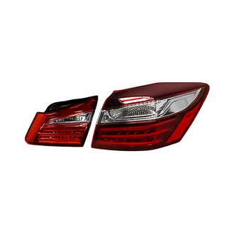 Replacement - Passenger Side Driver and Passenger Side Inner and Outer Tail Light Set (CAPA Certified)
