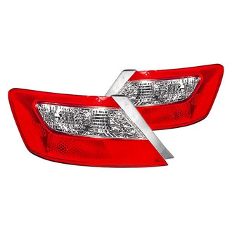 Replacement - Driver and Passenger Side Tail Light Lens and Housing Set (Standard Line)