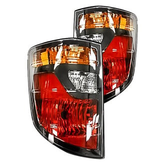 Replacement - Driver and Passenger Side Tail Light Lens and Housing Set (Standard Line)