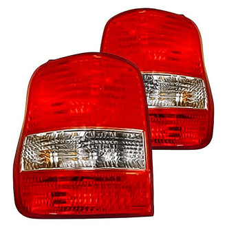 Replacement - Driver and Passenger Side Outer Tail Light Set (CAPA Certified)