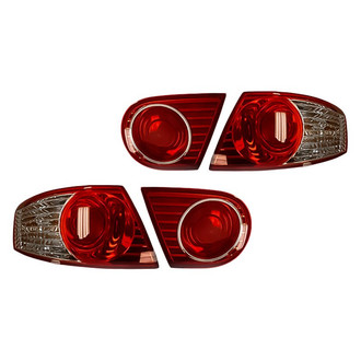 Replacement - Driver and Passenger Side Inner and Outer Tail Light Set (Standard Line)