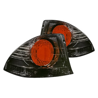 Replacement - Driver and Passenger Side Outer Tail Light Lens and Housing Set (Standard Line)
