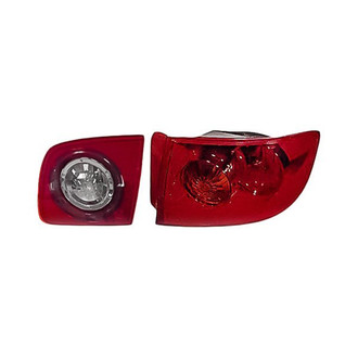 Replacement - Passenger Side Driver and Passenger Side Inner and Outer Tail Light Set (Standard Line)
