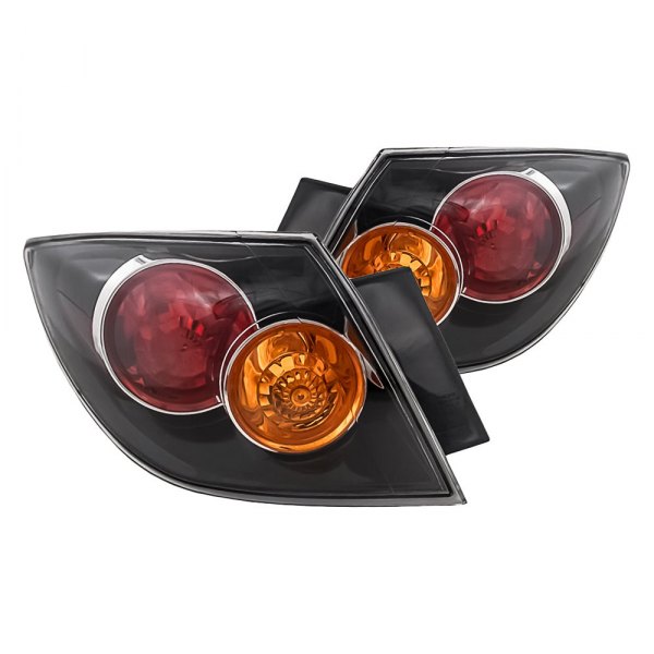 Replacement - Tail Light Lens and Housing Set, Mazda 3
