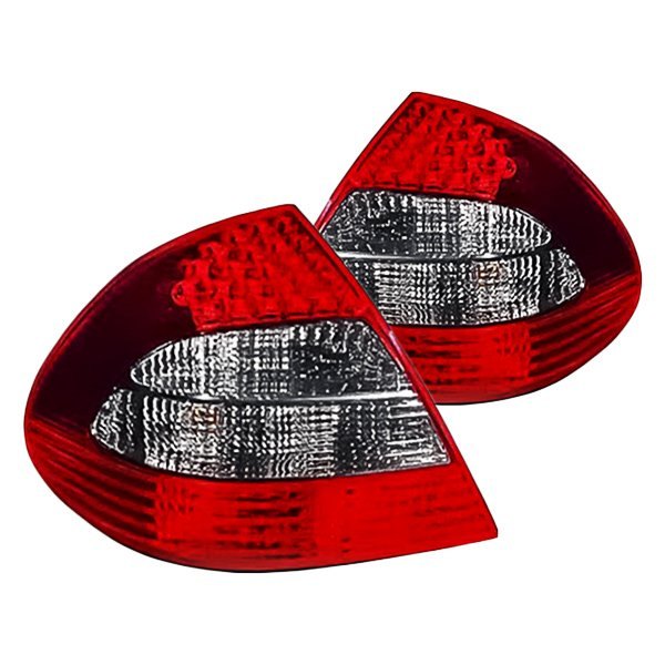 Replacement - Tail Light Lens and Housing Set, Mercedes E Class