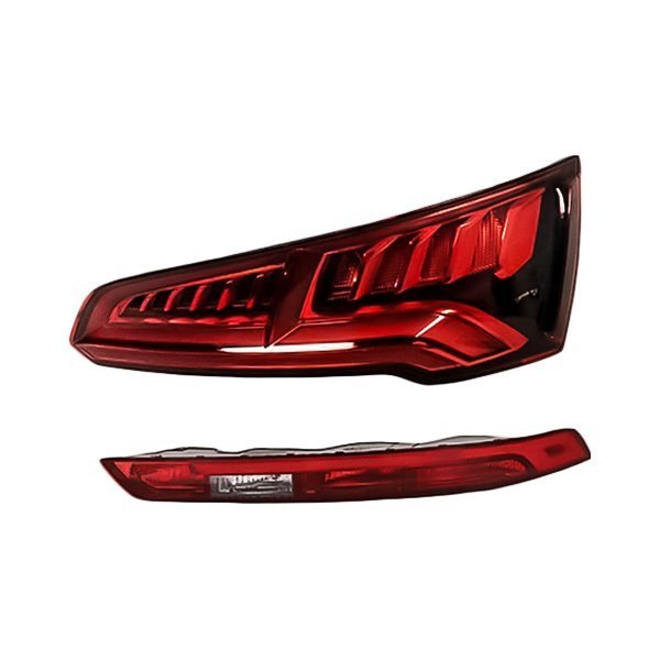 Replacement - Passenger Side Lower and Upper Tail Light Set, Audi Q5
