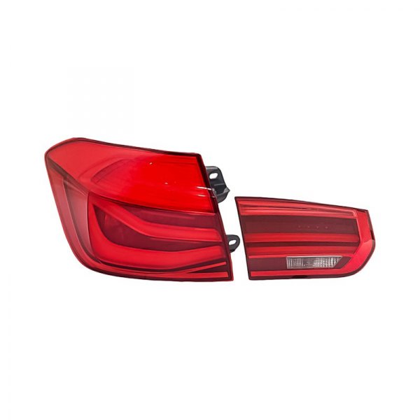 Replacement - Driver Side Inner and Outer Tail Light Set, BMW 3-Series