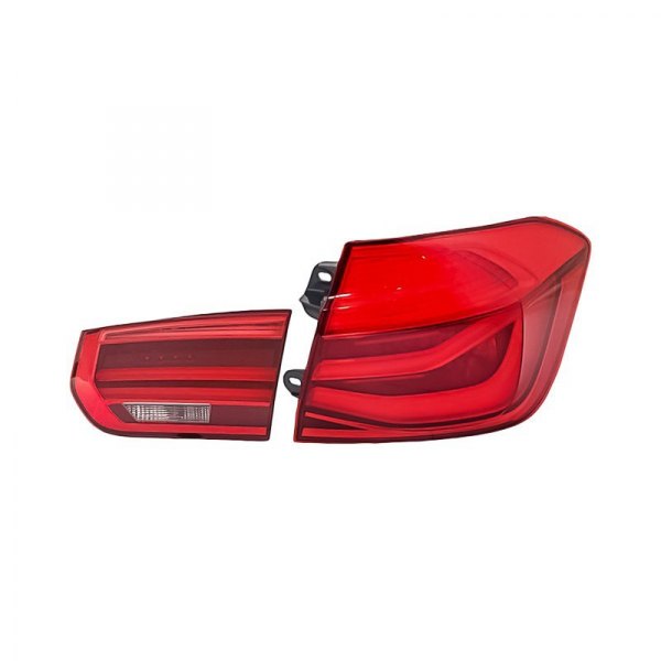 Replacement - Passenger Side Inner and Outer Tail Light Set, BMW 3-Series