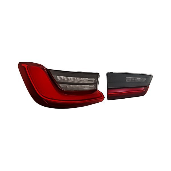Replacement - Driver Side Inner and Outer Tail Light Set, BMW 3-Series