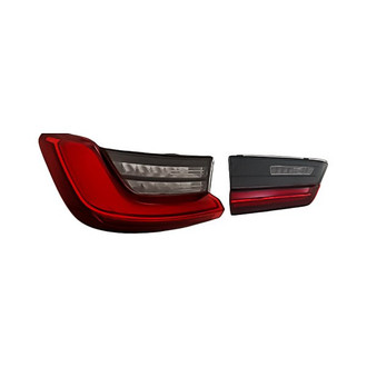 Replacement - Driver Side Driver and Passenger Side Inner and Outer Tail Light Set (CAPA Certified)
