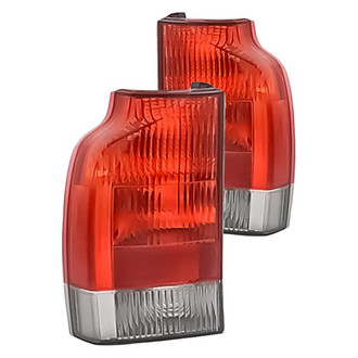 Replacement - Driver and Passenger Side Lower Tail Light Lens and Housing Set (Standard Line)
