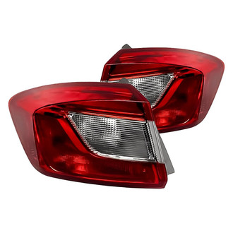 Replacement - Driver and Passenger Side Outer Tail Light Set (CAPA Certified)