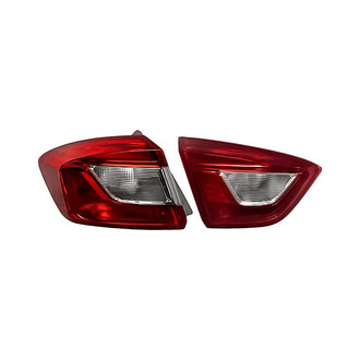 Replacement - Driver Side Driver and Passenger Side Inner and Outer Tail Light Set (CAPA Certified)
