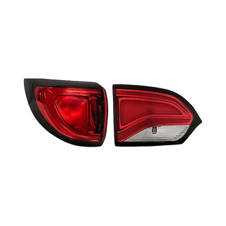 Replacement - Driver Side Driver and Passenger Side Inner and Outer Tail Light Set (CAPA Certified)