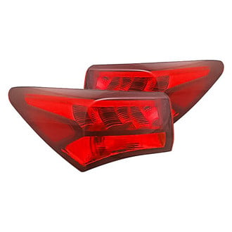 Replacement - Driver and Passenger Side Outer Tail Light Set (CAPA Certified)