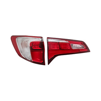 Replacement - Driver Side Driver and Passenger Side Inner and Outer Tail Light Set (CAPA Certified)