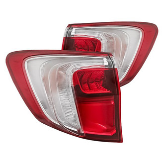 Replacement - Driver and Passenger Side Outer Tail Light Set (Standard Line)