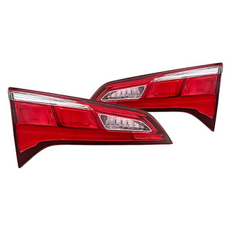 Replacement - Driver and Passenger Side Inner Tail Light Set (CAPA Certified)