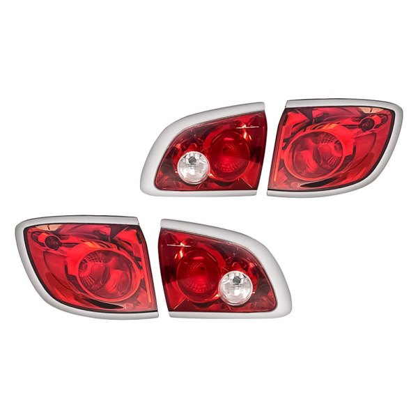 Replacement - Inner and Outer Tail Light Set, Buick Enclave